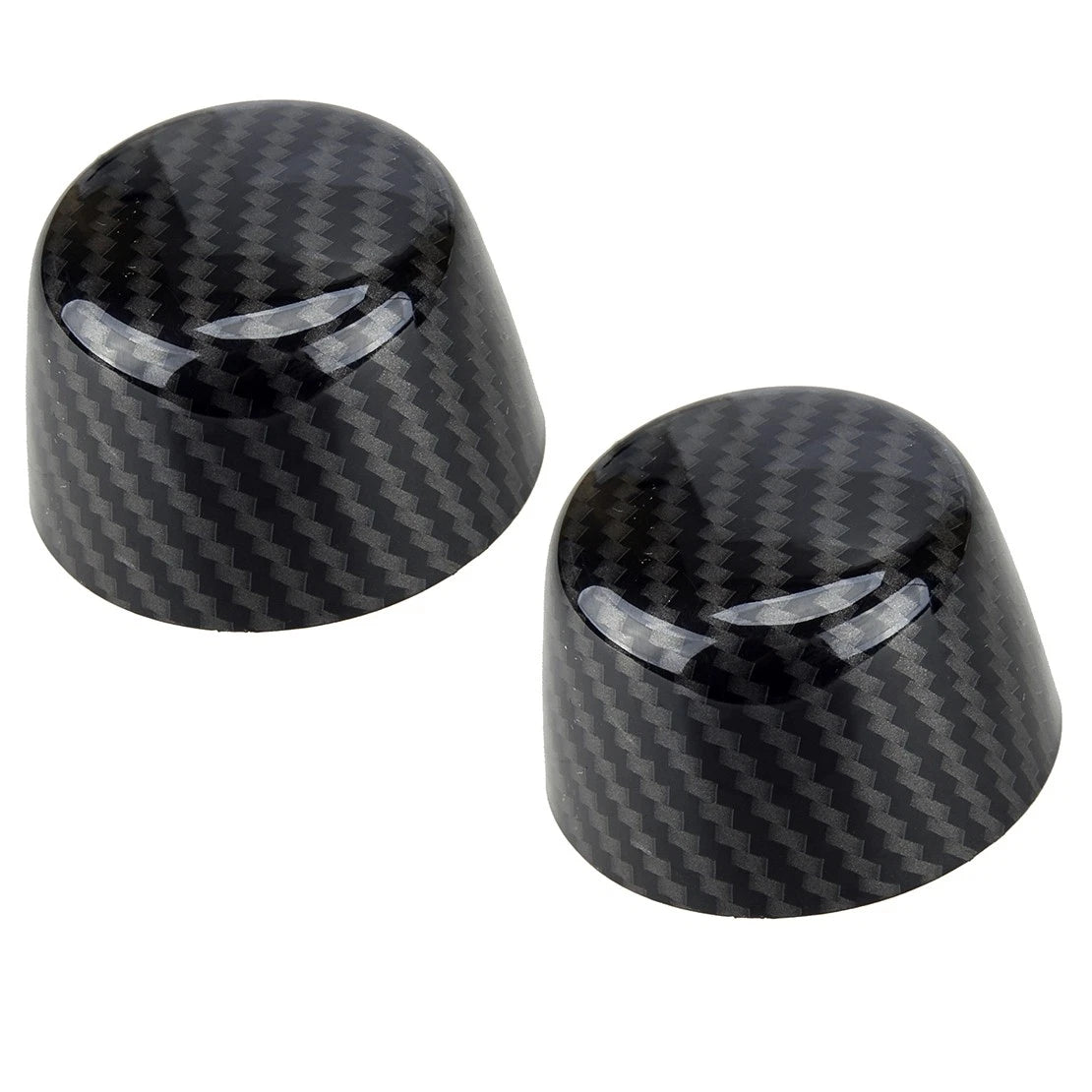 Hood Head Trim Cover Caps for Jeep Wrangler JK JKU (2007-2018) 1 Pair