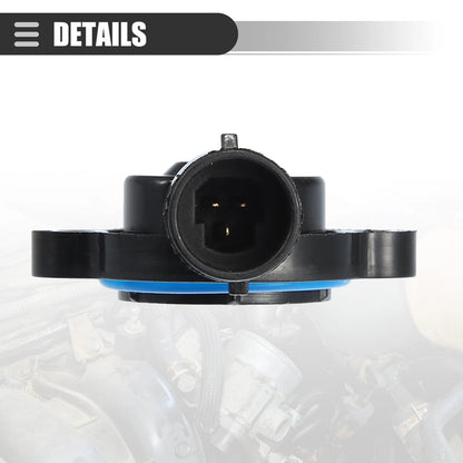 Throttle Position Sensor Kit for Chevy Plastic Metal Black