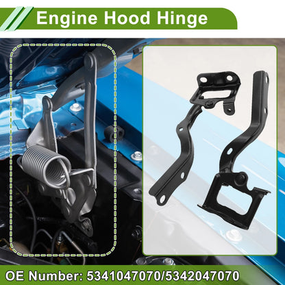 Hood Hinges / 1 Pair / Hood Hinges for Toyota Prius (2010–2015)