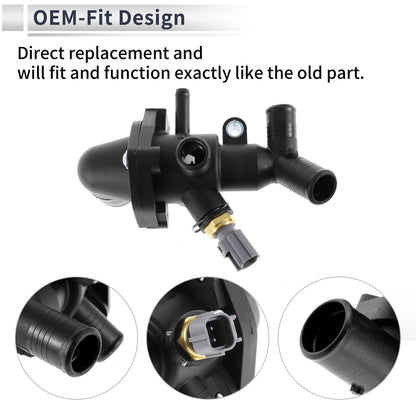 Engine Coolant Thermostat Housing for Ford Ranger 2.2 TDCI (2011-2024)
