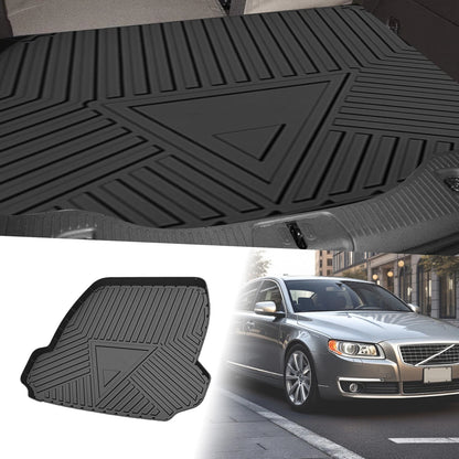 Flat Face Cargo Liner Rear Trunk Mat for Volvo S80L (2009-2017) 1 Pc