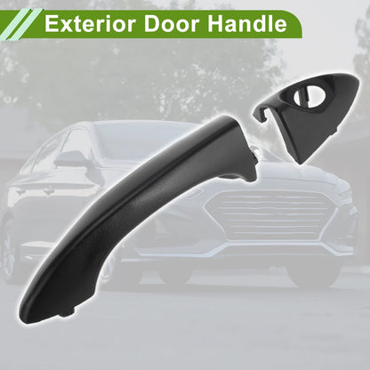 Exterior Door Handle for BMW X5 E53 2000-2006 Black Front Left
