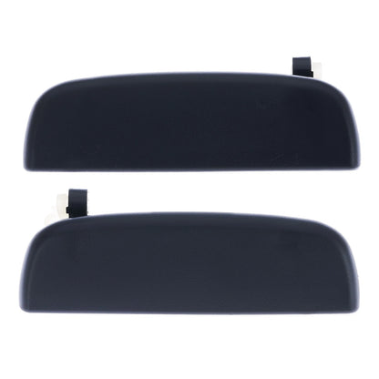2 x Outer Door Handle Texture Black for Suzuki Alto (2009–2022)