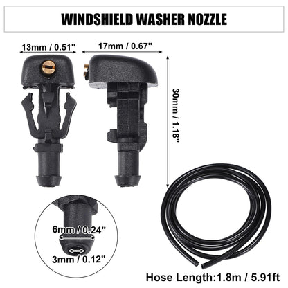 Windshield Washer Nozzle Set for Ford E-150 (2010-2014)