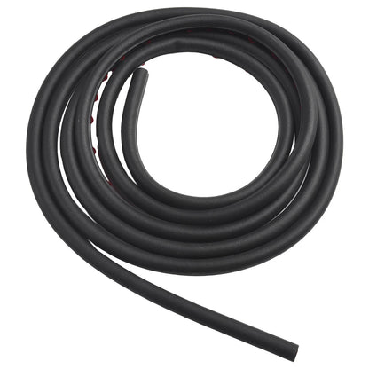 D-Shape Seal Strip Trim Front Rear Windshield Sunroof Weatherstrip Rubber