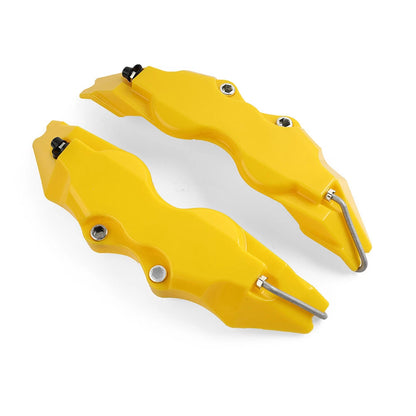 Yellow Universal Medium 3D Style Car Auto Disc Brake Caliper Covers for Make & Model