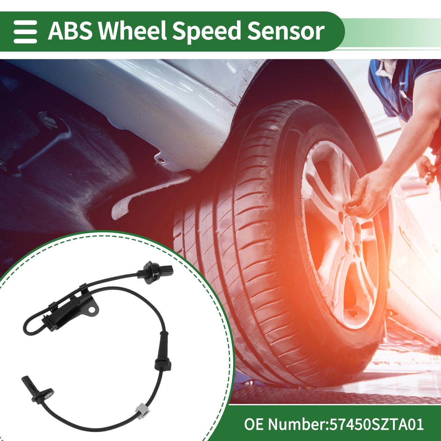 ABS Wheel Speed Sensor for Honda CR-Z 2016 (2016)