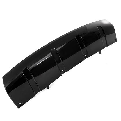 Gloss Black Front Bumper Skid Plate Cover for Land Rover Discovery 2017-2023