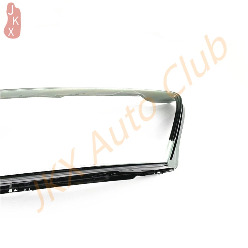 Left Side Headlight Clear Lens Light Shell + Seal Glue for Audi Q3 (2016–2018)