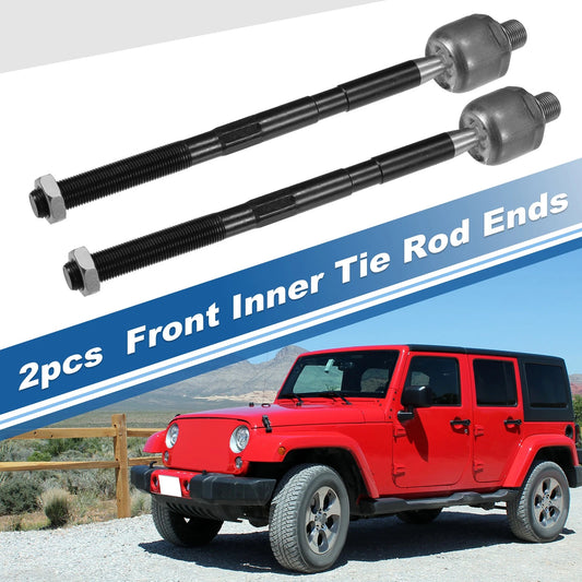 2 x Front Inner Tie Rod End Links for Jeep Liberty (2006-2012)
