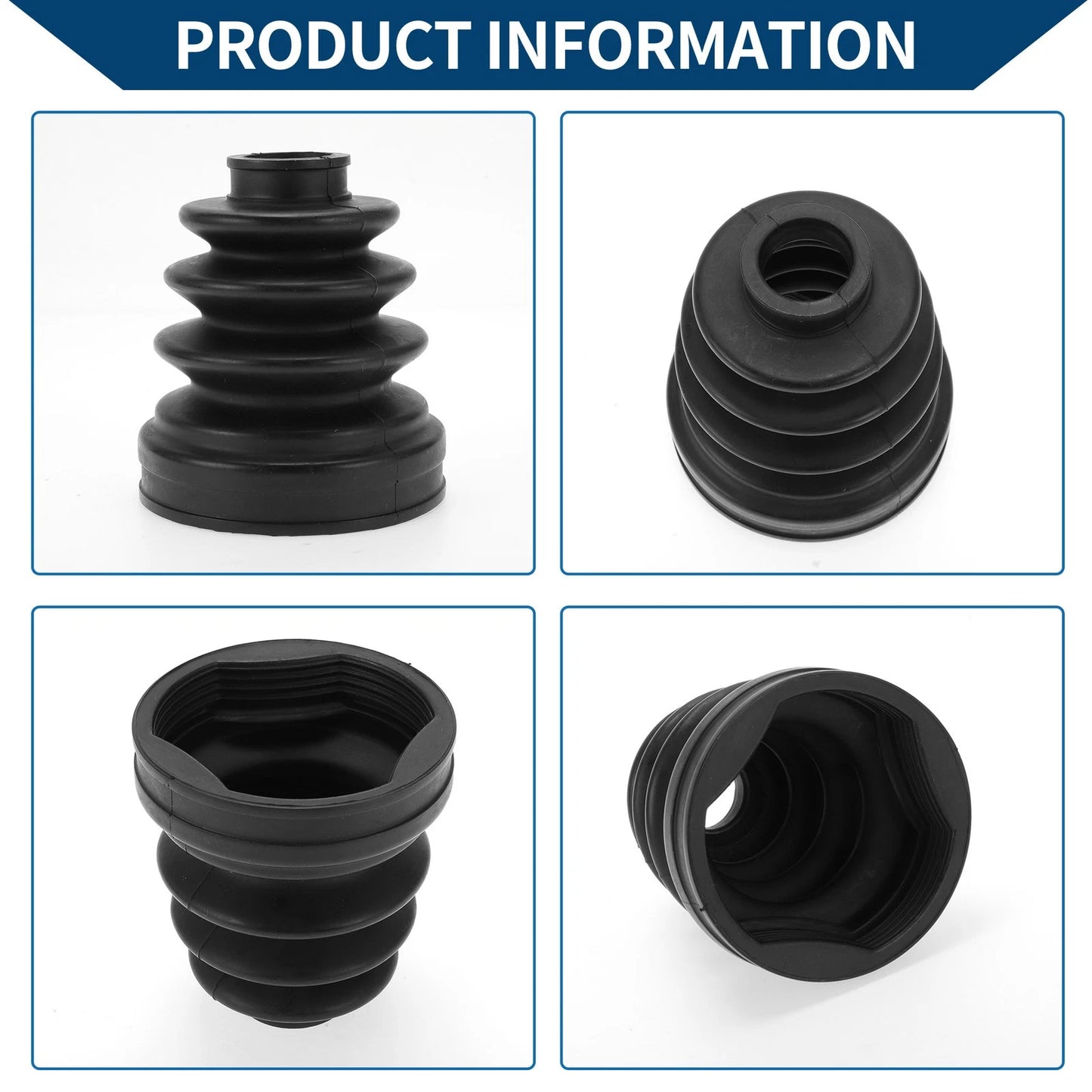 Inner CV Joint Boot Kit w/ Clamps for Hyundai Tucson (2010-2013)
