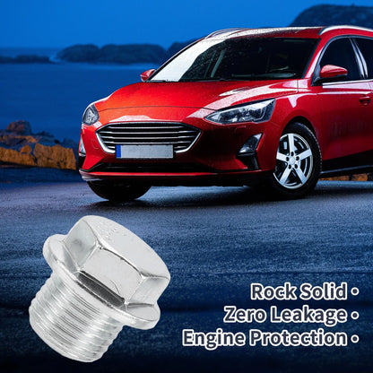 1 Set Engine Oil Drain Plug with Gasket for Car Motorcycle Boat