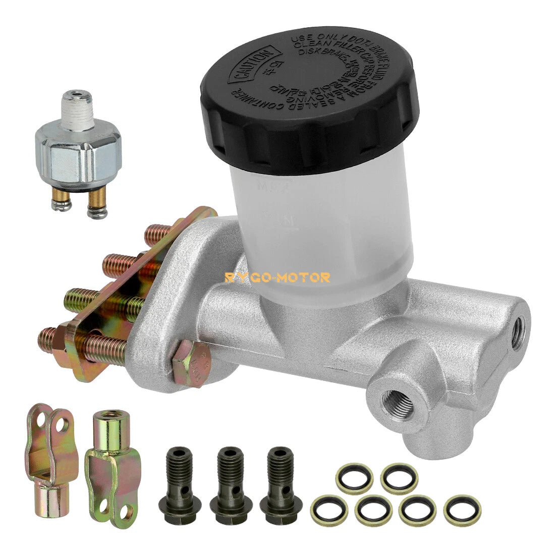 M MATI Hydraulic Go Kart Brake Master Cylinder for 90cc-250cc Go Kart Buggy