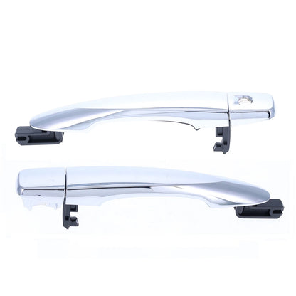 Outer Door Handle Set of 2 Chrome for Nissan Qashqai (2014-2021)