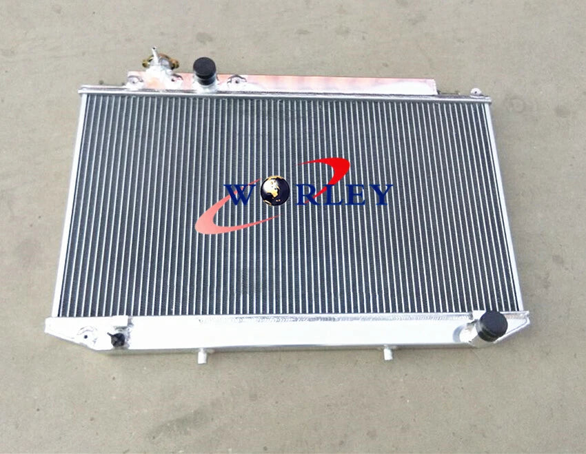 Aluminum Radiator & Fans for Toyota Cressida MK2 MX83 3.0L (1989-1993)