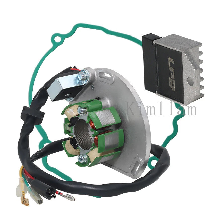 Stator Coil, Regulator, Gasket for KTM 125 200 MXC 2000-2003, SX EXC 2000-2004