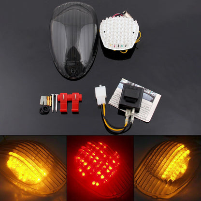 Tail Light with Integrated Turn Signals for Kawasaki Mean Streak (2000-2008)