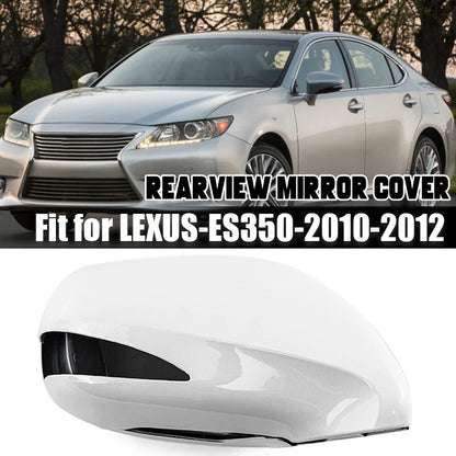 Right Passenger Side White Outer Mirror Cover for Lexus ES350 (2010-2012)