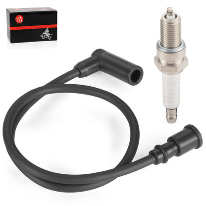 New Spark Plug w/ Wire Cap for Coleman MSU 400/500, Alligator 500