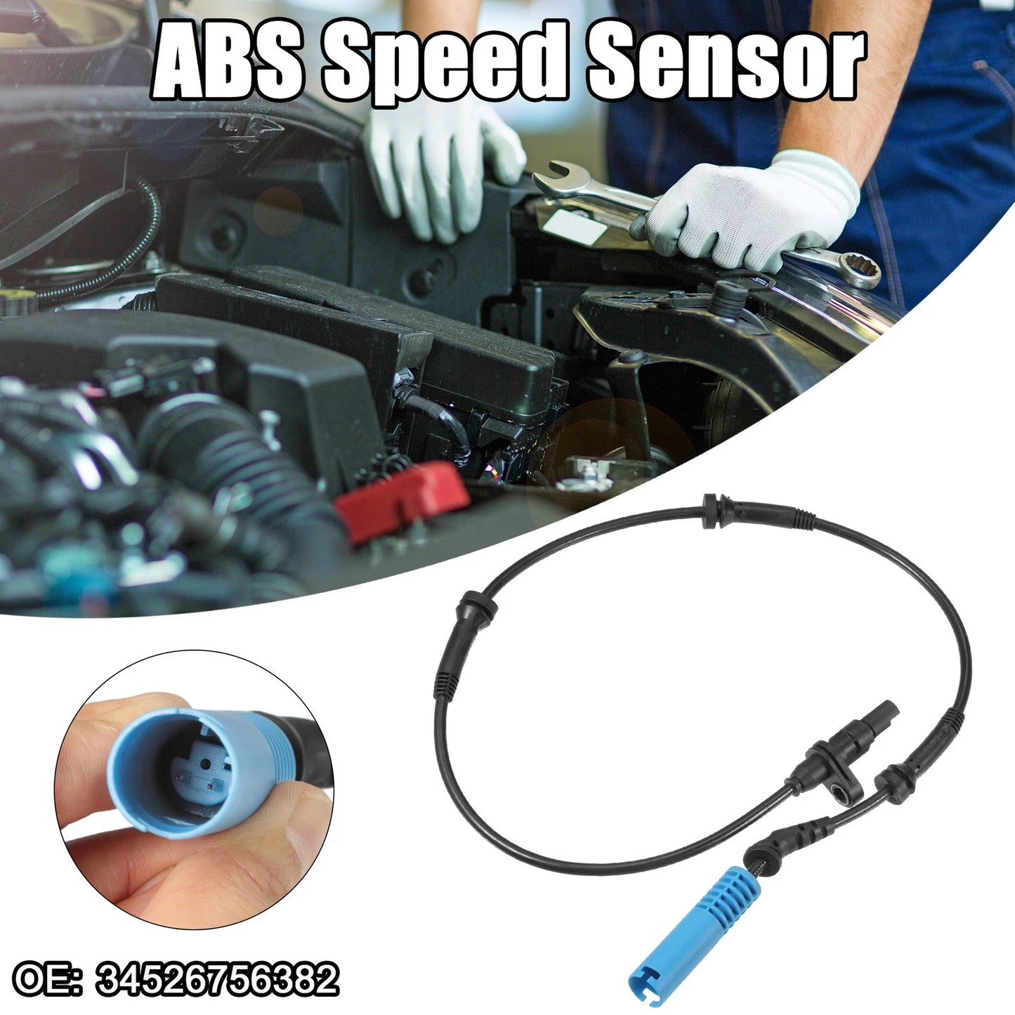 ABS Wheel Speed Sensor for BMW 325i 325xi 330i 330xi (2001-2006)