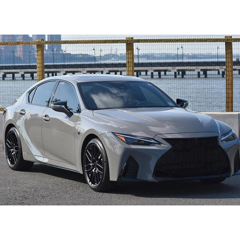 2 x M Style Real Carbon Fiber Mirror Covers for 2021-2023 Lexus IS300 IS350 IS500