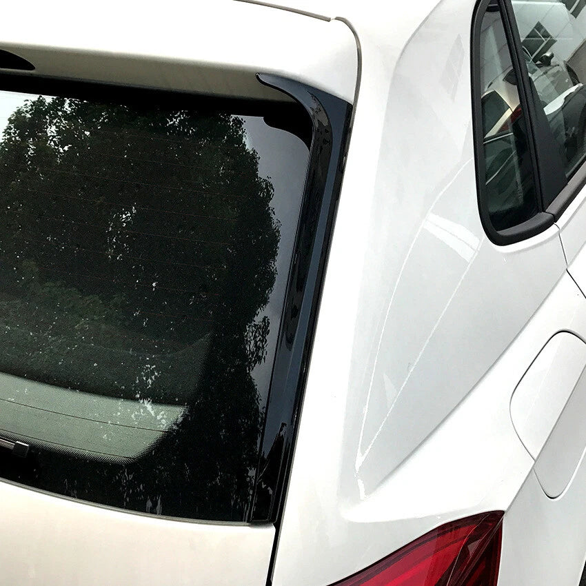 2 x Rear Window Side Canard Spoilers for VW Polo MK6 (2018-2020)