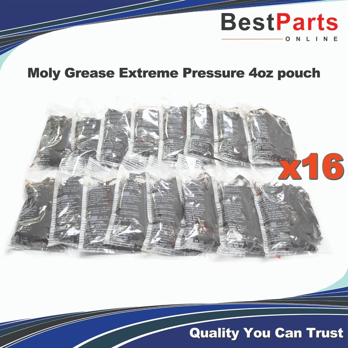 CV Axle Joint Moly Grease / 4oz x16 / CV Axle Joint Moly Grease for Automotive ATV
