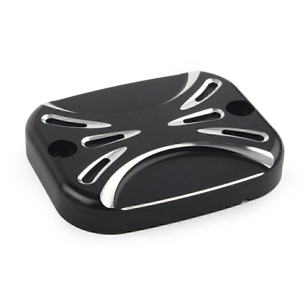 CNC Front Brake Reservoir Master Cylinder Cover for Harley Road King, Softail
