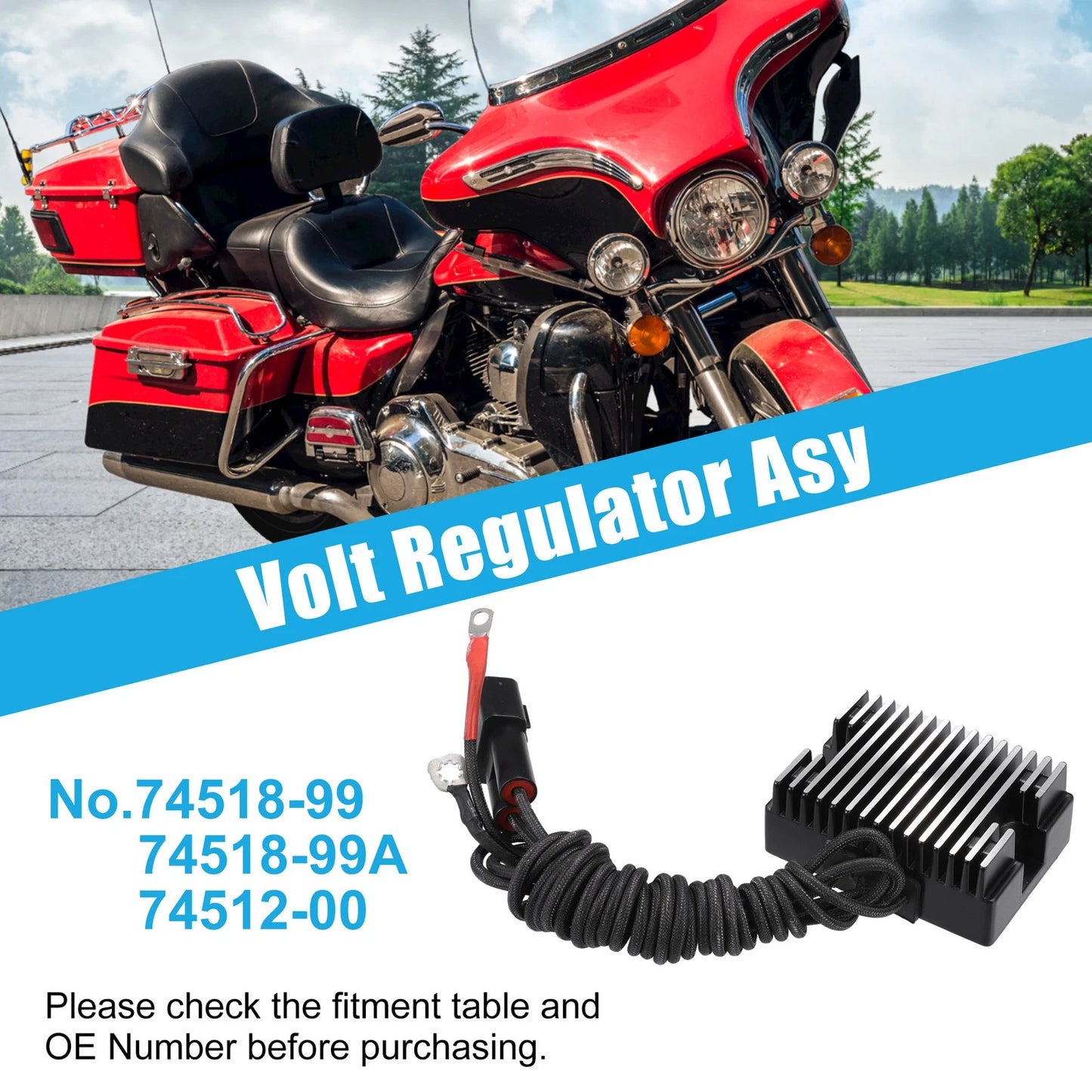 Voltage Regulator Rectifier for Harley Davidson Dyna