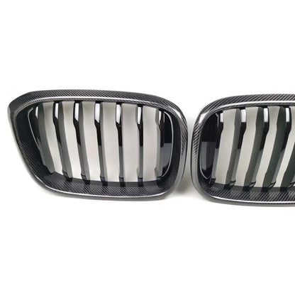 REAL Carbon Fiber Front Bumper Grille for BMW X3 G01 X4 G02 2018-2021 Gloss
