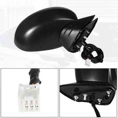 3 Pin Right Side Door Mirror Assembly Black for Honda Civic (2022-2023)
