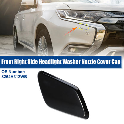 Front Right Headlight Washer Nozzle Cover for Mitsubishi Outlander (2015-2017)