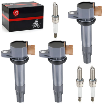 3 x Ignition Coil + Spark Plug for Can-Am Maverick X3 (2017–2023)