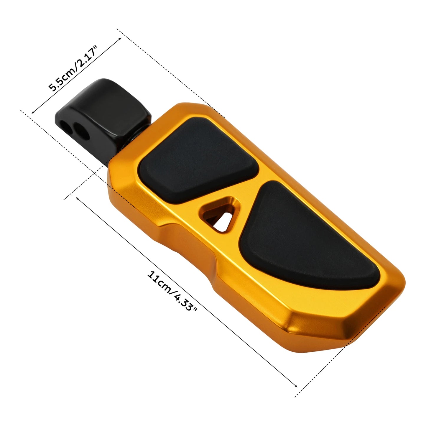 Rear Passenger Footpegs for Harley Softail Low Rider Street Bob (2018-2024)