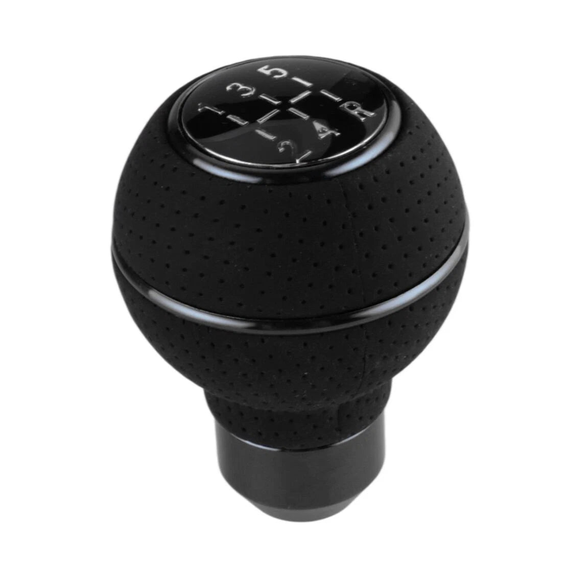 Black 5 Speed Manual Gear Knob Shifter for Universal Vehicles