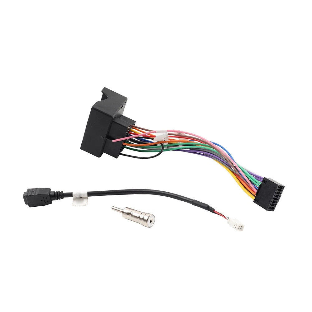 Stereo Audio 16PIN Power Wiring Harness Adapter for Ford Focus, Transit (2000-2023)