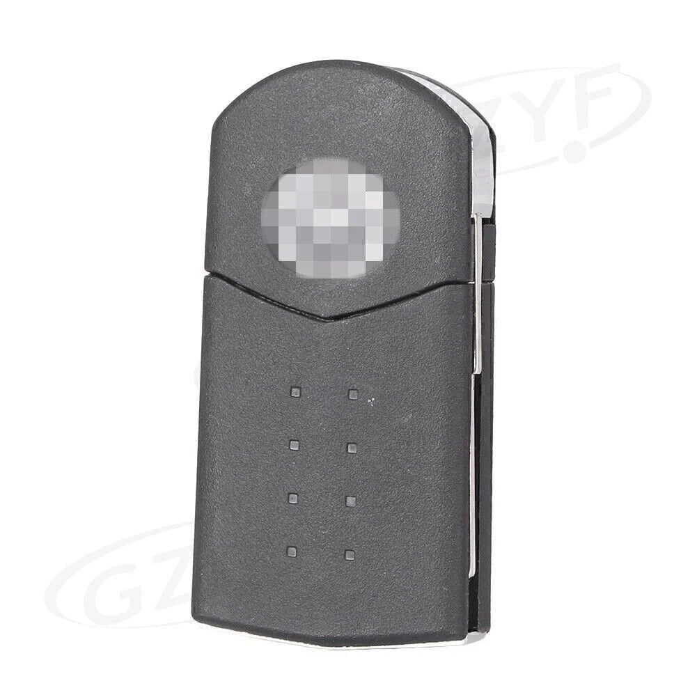 3 Button Flip Key Shell for 2004-2013 Mazda 3, 5, 6 Remote Key Case