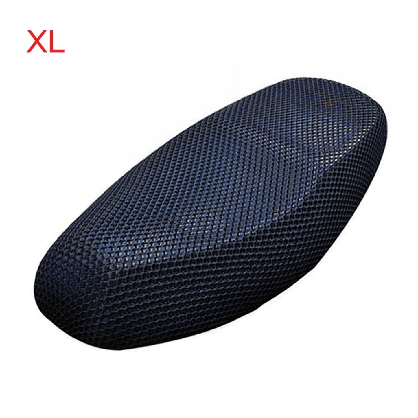 Seat Cover for XL Black Blue Motorcycle Net Mesh Breathable Protector Cushion