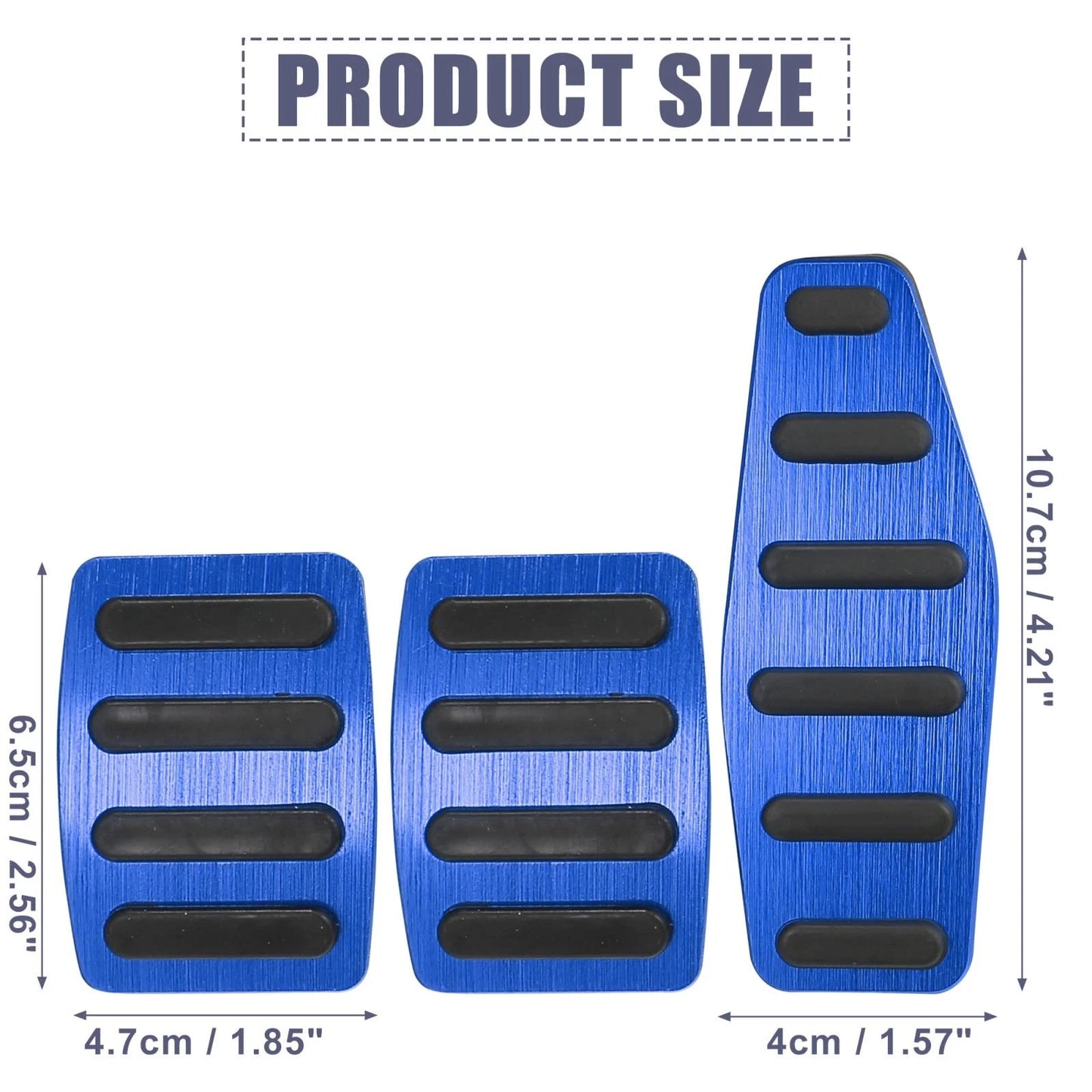 Clutch Brake Gas Accelerator Pedal Covers for Suzuki Jimny (2018-2023)