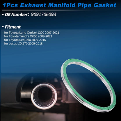 Exhaust Pipe Gasket for Toyota Land Cruiser J200 (2007-2021)