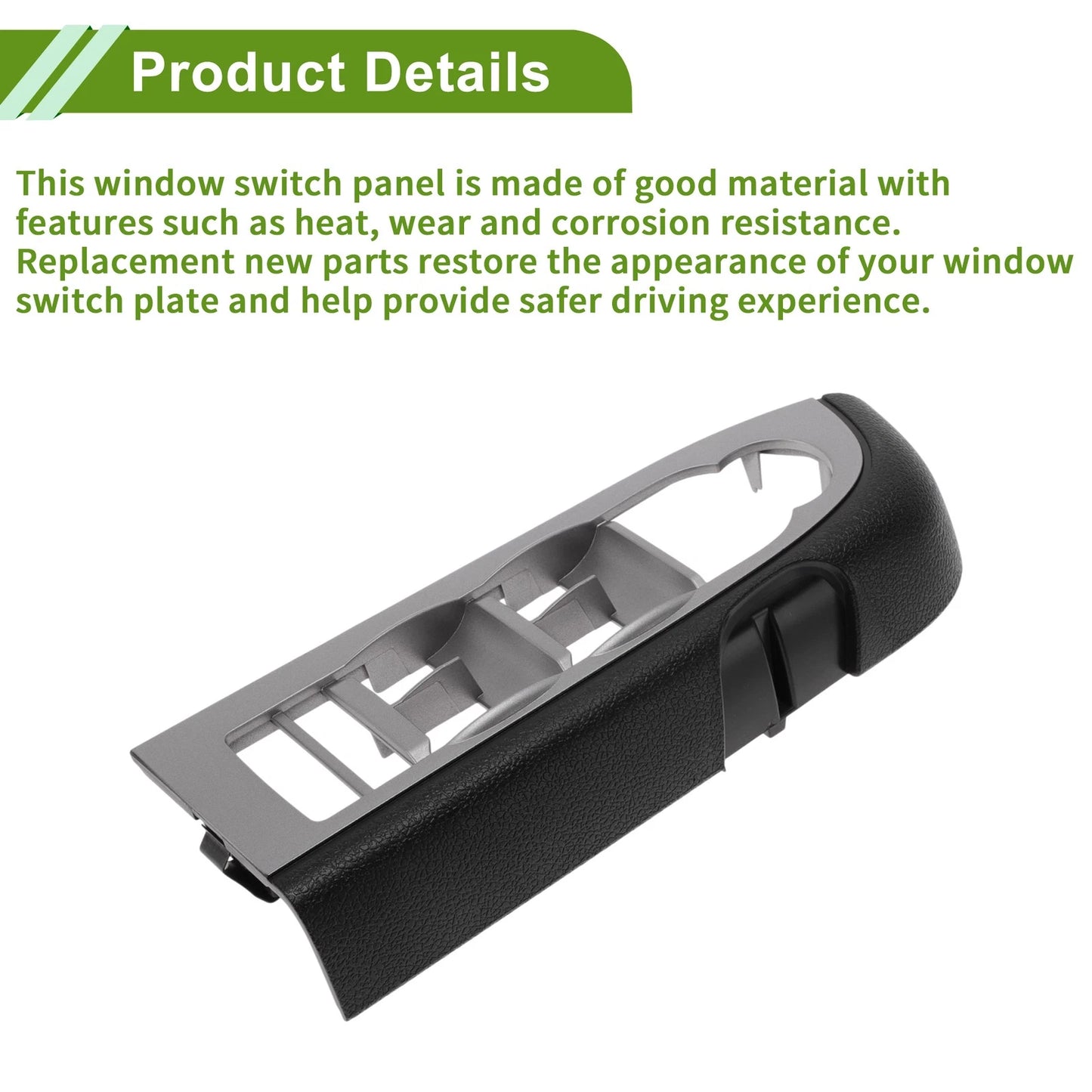 Bezel Cover Window Switch for Chevrolet Silverado 1500 (2010-2013)