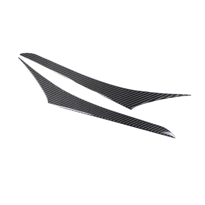 Pair Carbon Fiber Front Door Handle Cover Armrest Trim Fit For Lexus IS250 IS300