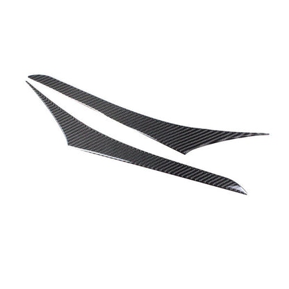 Pair Carbon Fiber Front Door Handle Cover Armrest Trim Fit For Lexus IS250 IS300