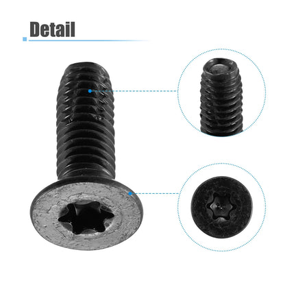 10 x Torx Screws for Jeep Wrangler CJ7 YJ TJ Tailgates (1976-2006)