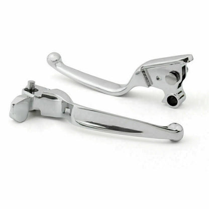 Chrome Brake Lever Clutch for Harley Touring Trike FLHT FLHX FLTR (2009-2023)