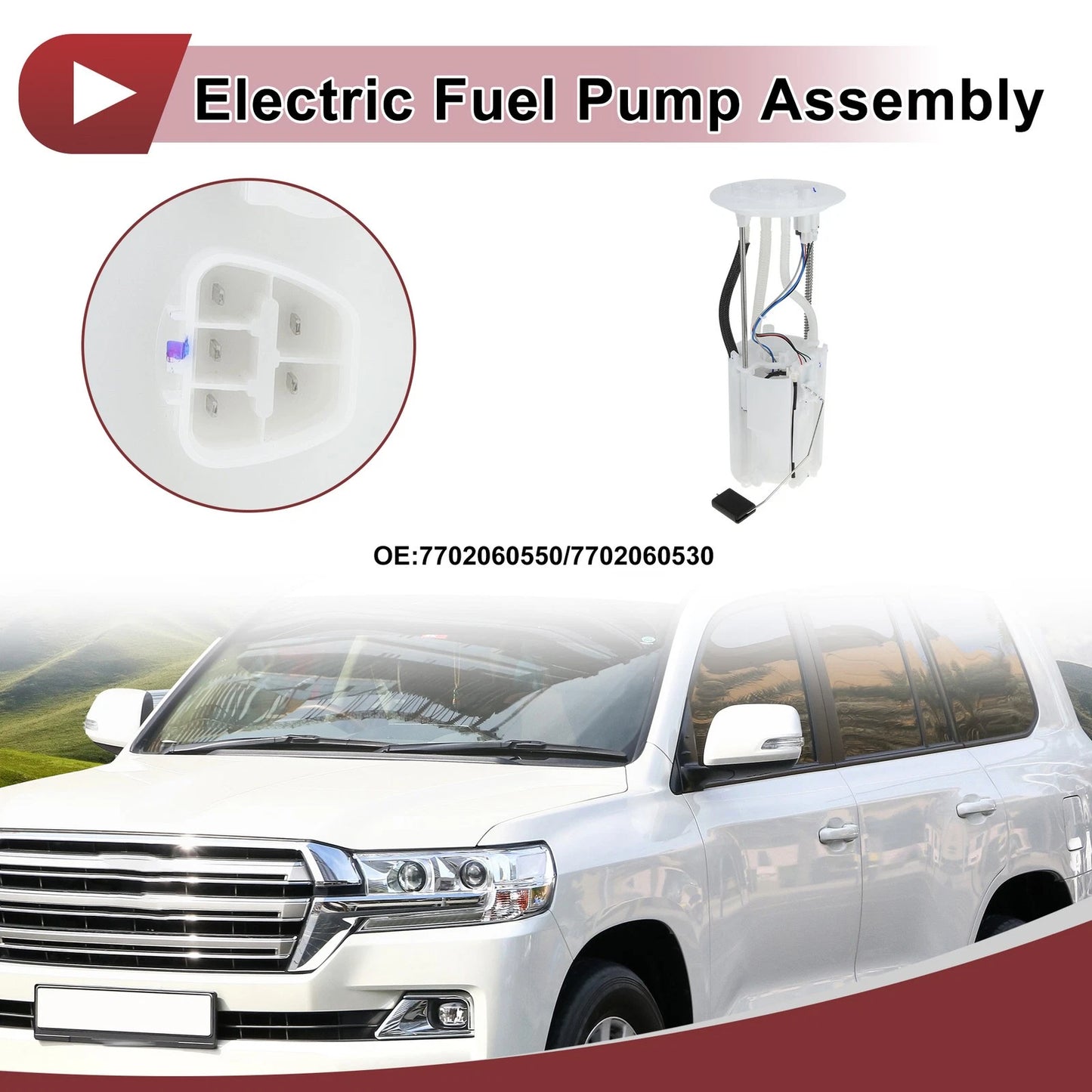 Electric Fuel Pump Assembly for Toyota Land Cruiser (2016-2021)