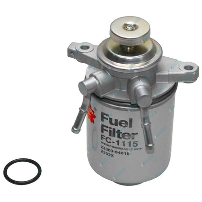 Fuel Hand Primer Pump Cap Assembly + Filter for Landcruiser HZJ70 HZJ75 (1990-2007)