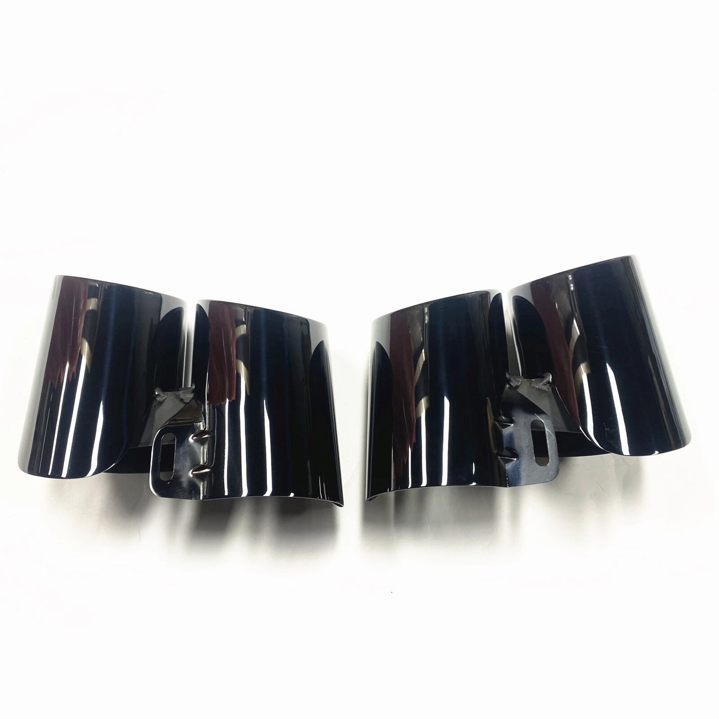 Exhaust Tips for Porsche Panamera 971 (2017-2021) - Stainless Steel Black