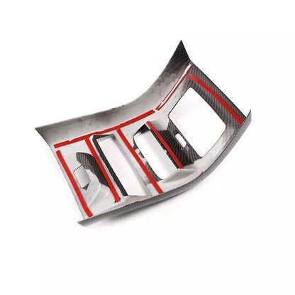 Carbon Fiber Vent Panel Cover Trim for BMW X3 X4 X3M X4M (2020–2024)