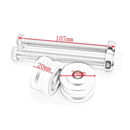 30mm Chrome Handlebar Risers for Suzuki V-Strom DL1050XT (2019-2022)